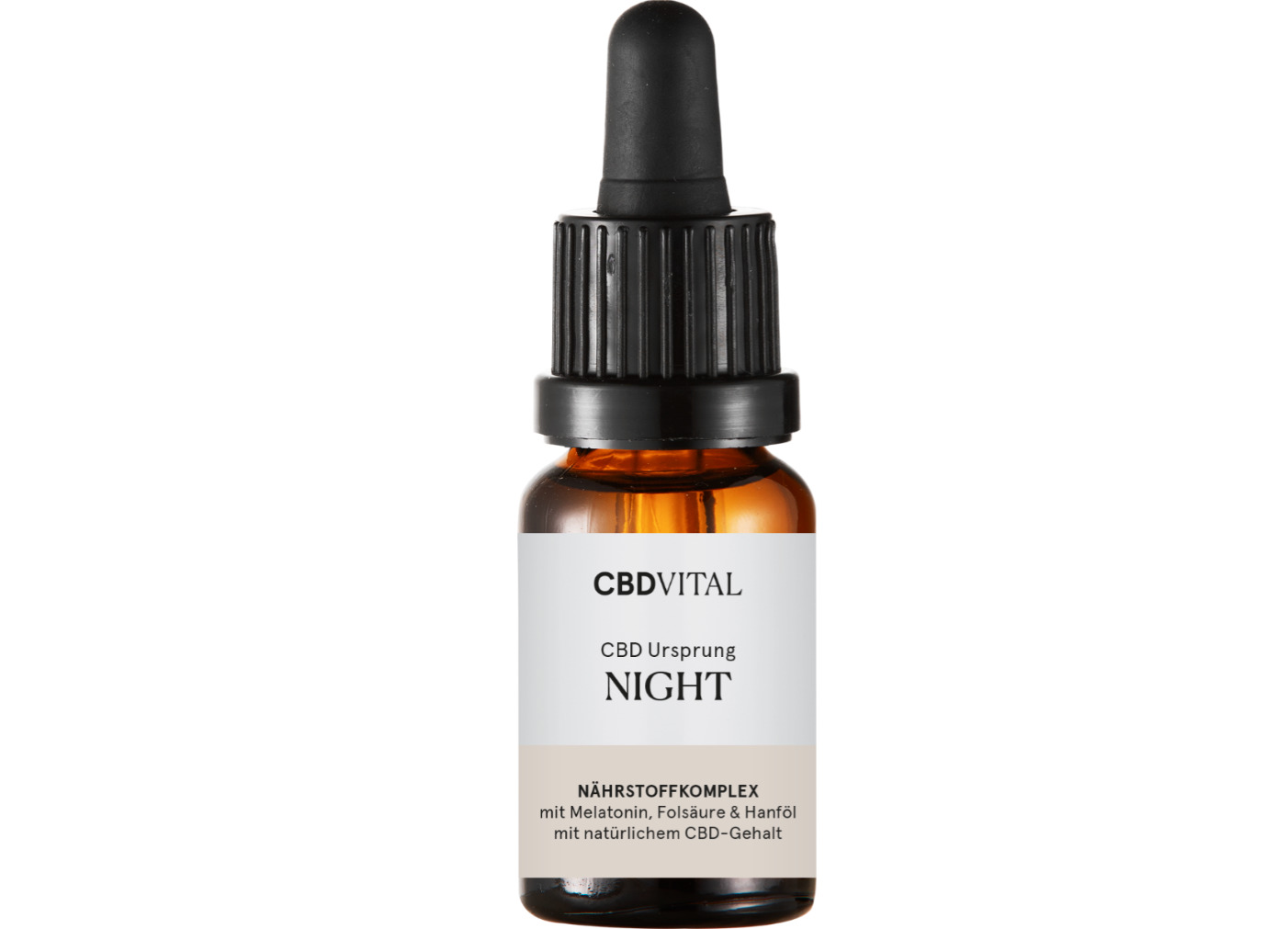 CBD VITAL – Ursprung NIGHT – CBD Öl zum Einschlafen