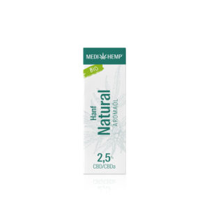 Medihemp – Bio Hanf Natural – Bio CBD Öl 2,5